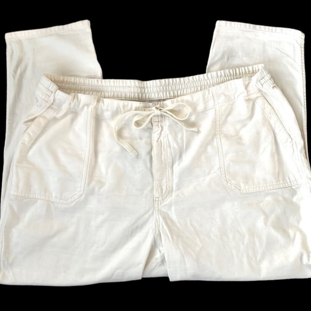 EUC  J. Crew Tie-Waist Camp Pant
